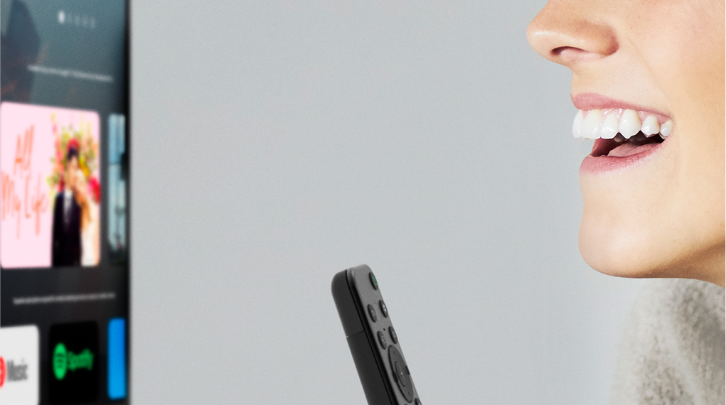 Google Tivi Sony 4K 50 inch KD-50X75K - Tìm kiếm bằng remote Google Tivi Sony 4K 50 inch KD-50X75K - Tìm kiếm bằng remote